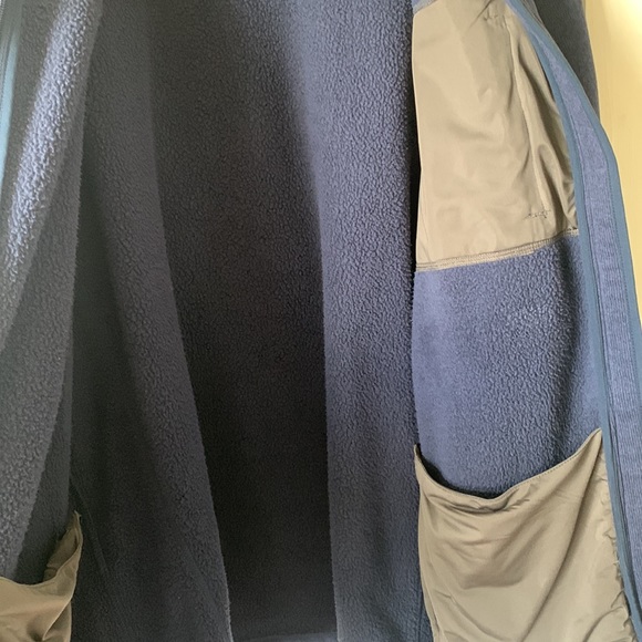 LL Bean Sweater Fleece Blue Size XXL Tall - Picture 5 of 9